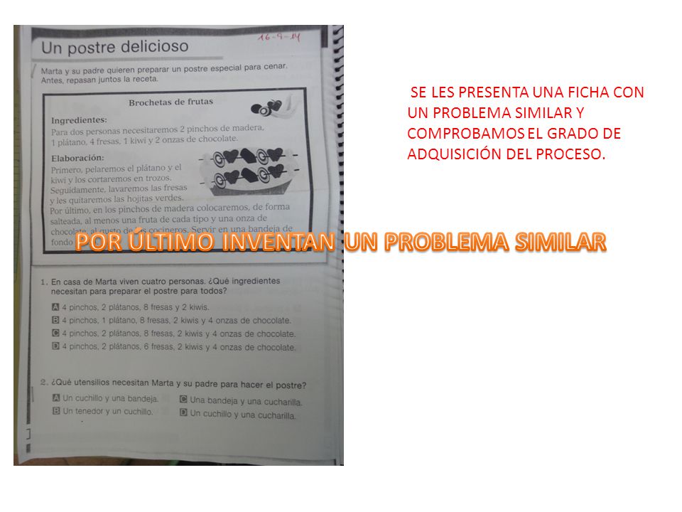 POR ÚLTIMO INVENTAN UN PROBLEMA SIMILAR