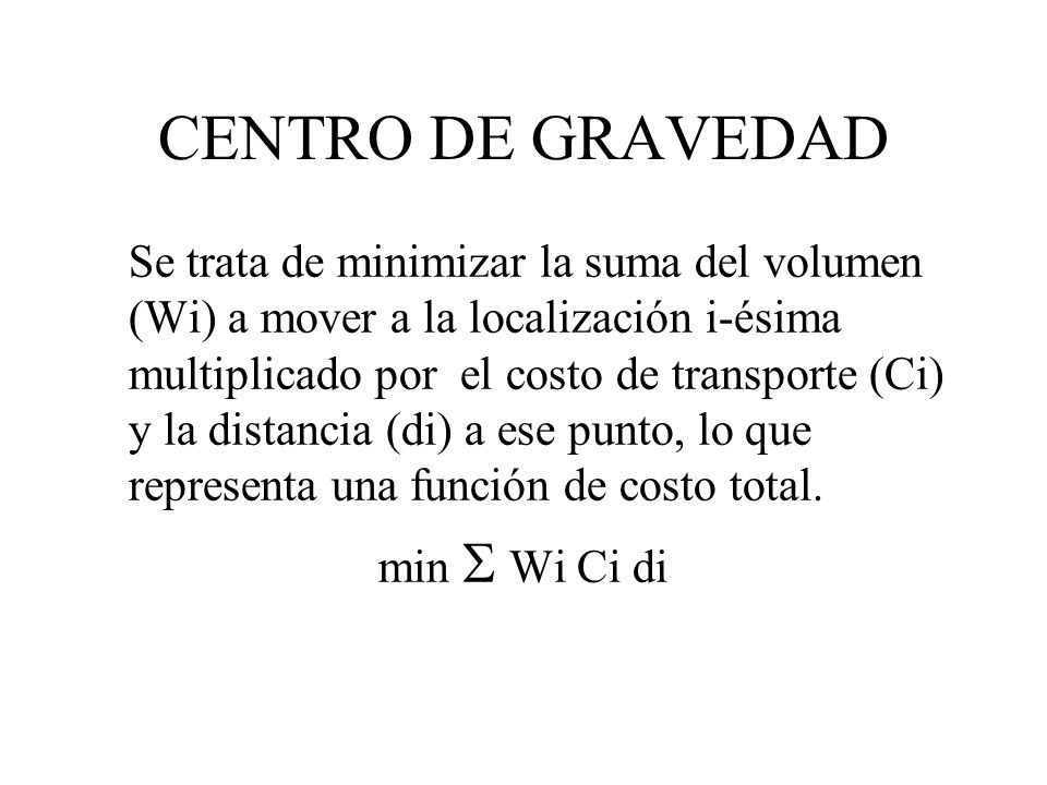 CENTRO DE GRAVEDAD