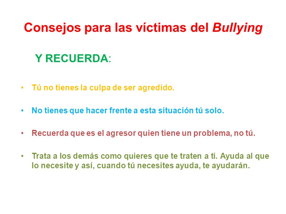 Bullying : Acoso escolar - ppt descargar
