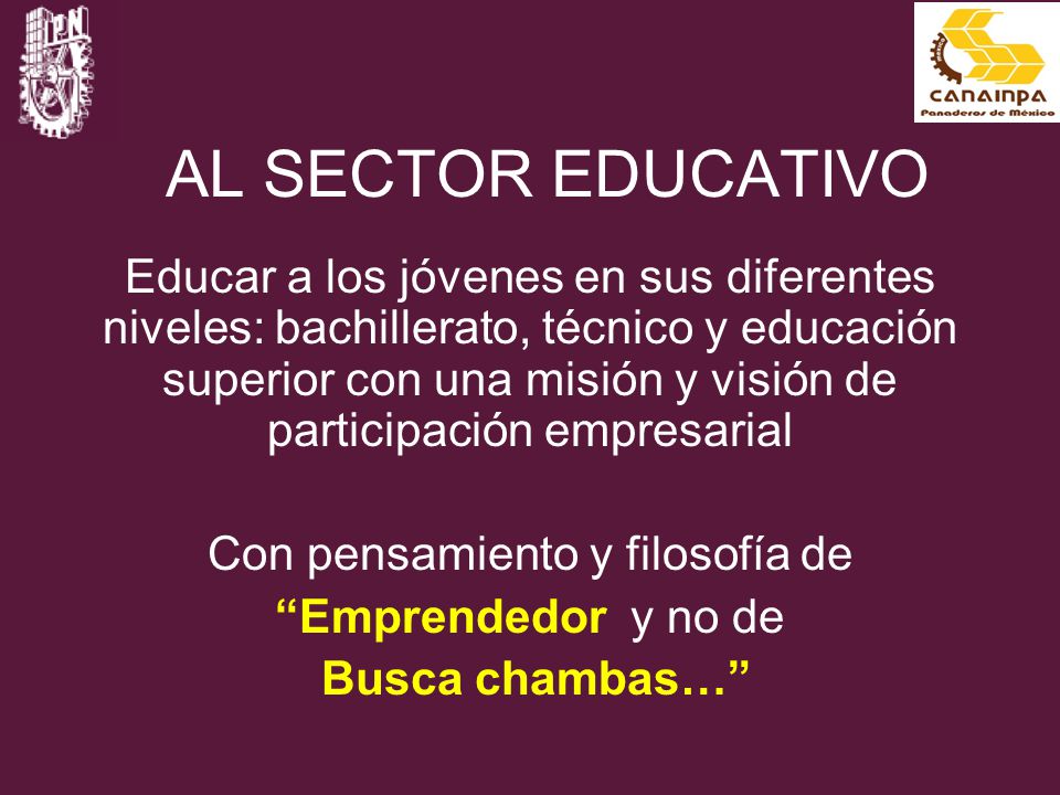 Con pensamiento y filosofía de