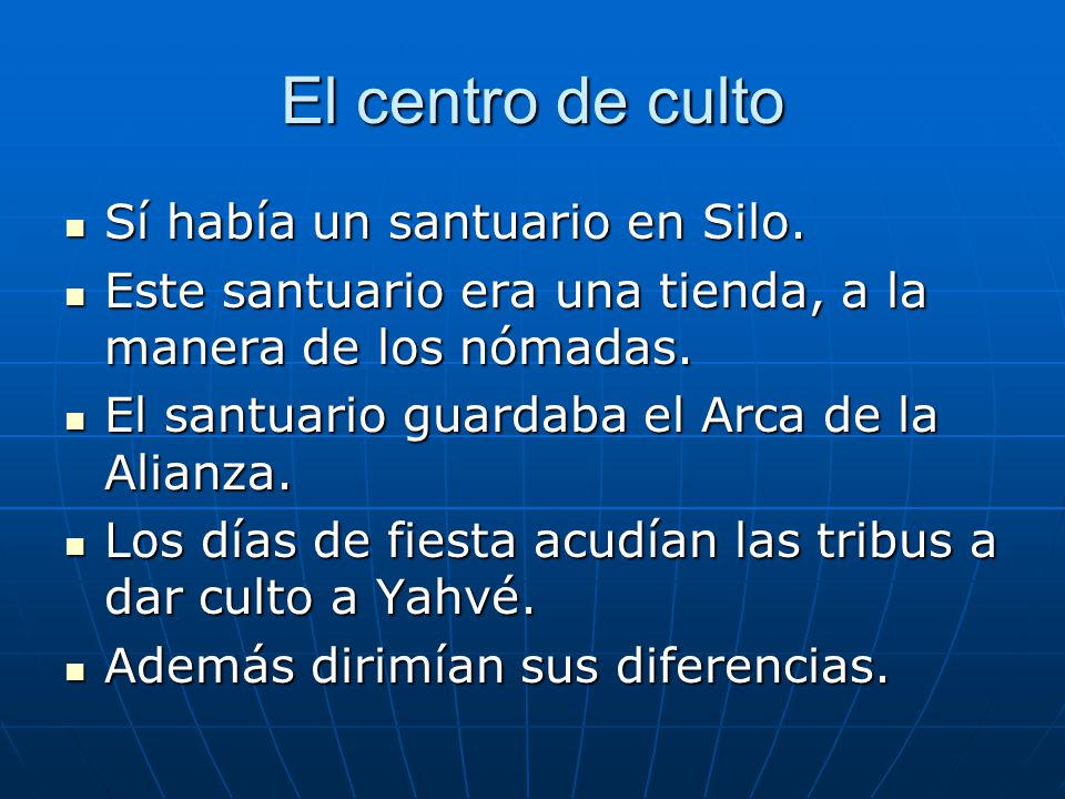 El centro de culto Sí había un santuario en Silo.