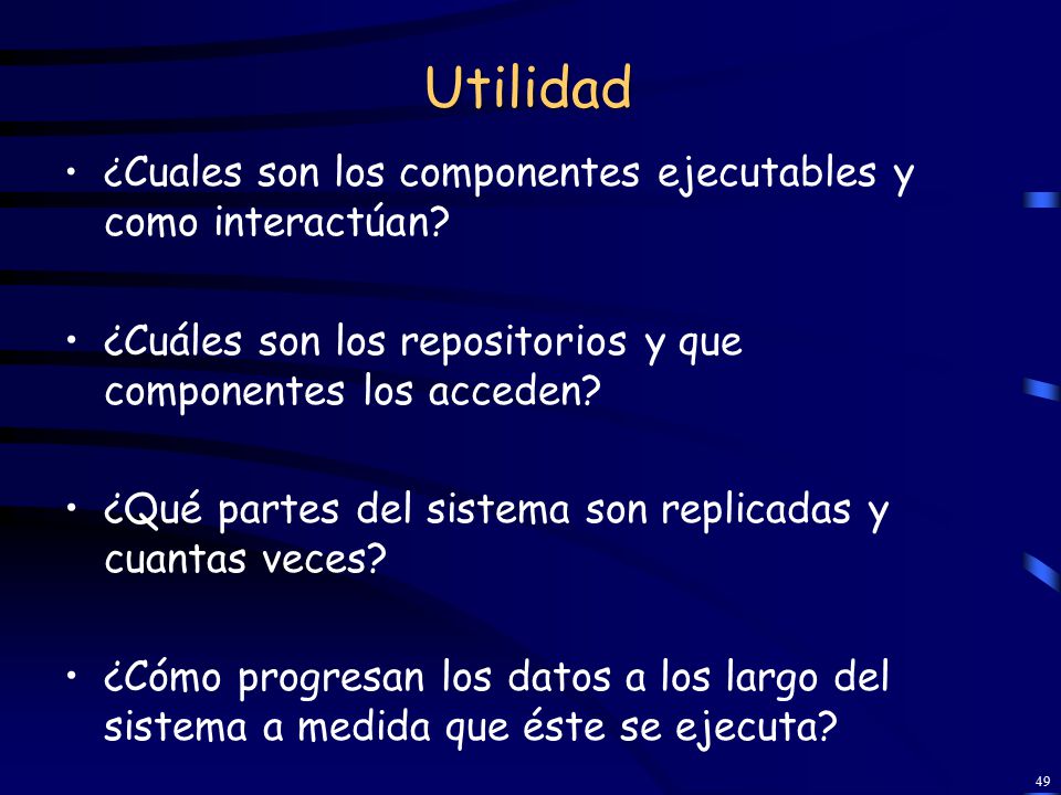 Utilidad ¿Cuáles son los repositorios y que componentes los acceden
