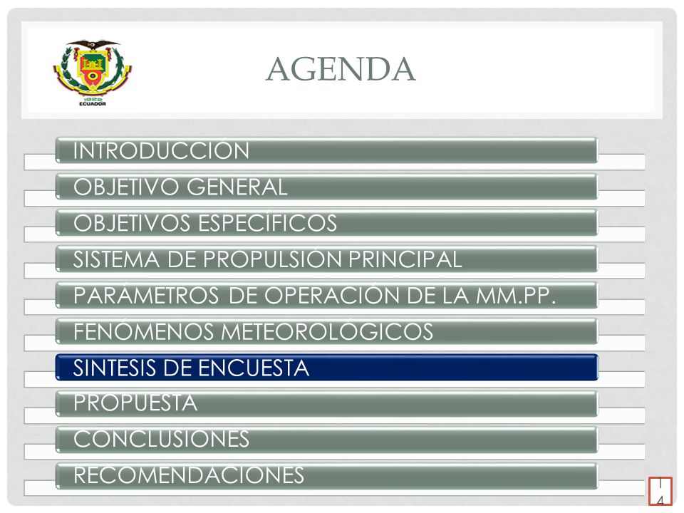 AGENDA INTRODUCCIÓN OBJETIVO GENERAL OBJETIVOS ESPECÍFICOS