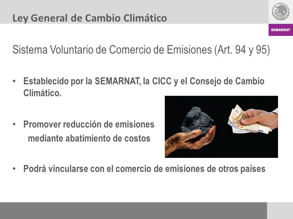Sistema Voluntario de Comercio de Emisiones (Art. 94 y 95)