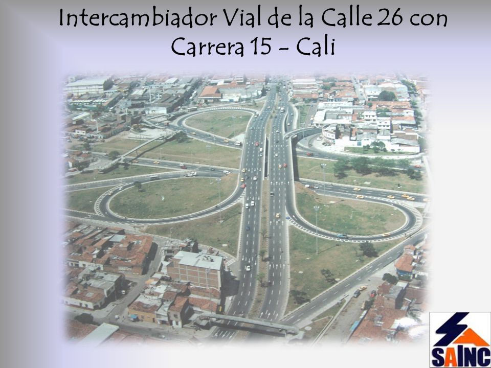 Intercambiador Vial de la Calle 26 con Carrera 15 - Cali