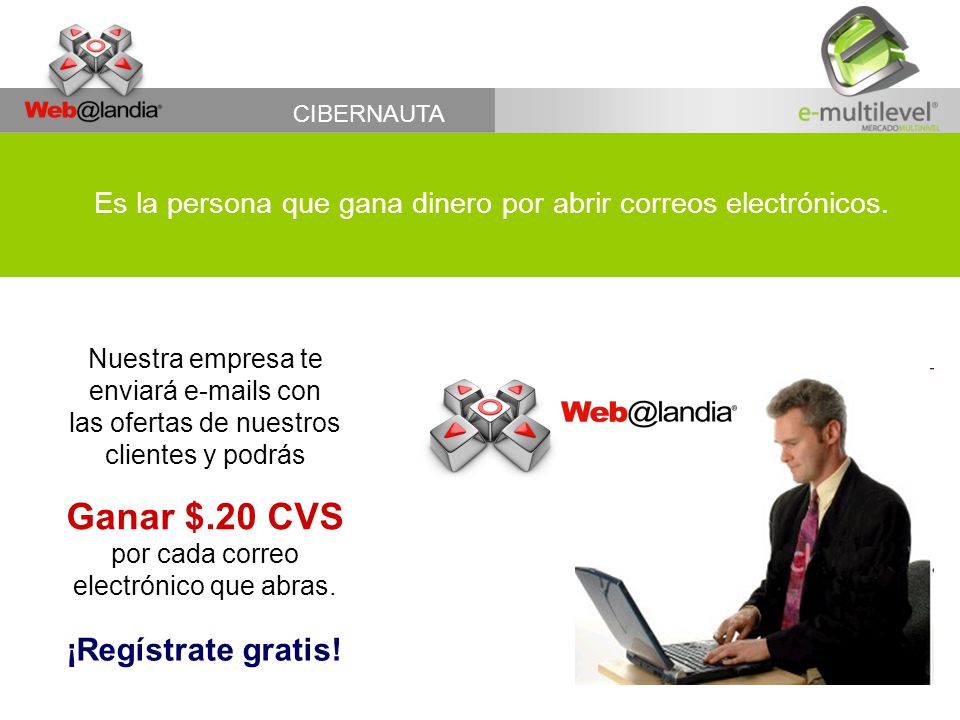 Ganar $.20 CVS por cada correo electrónico que abras.