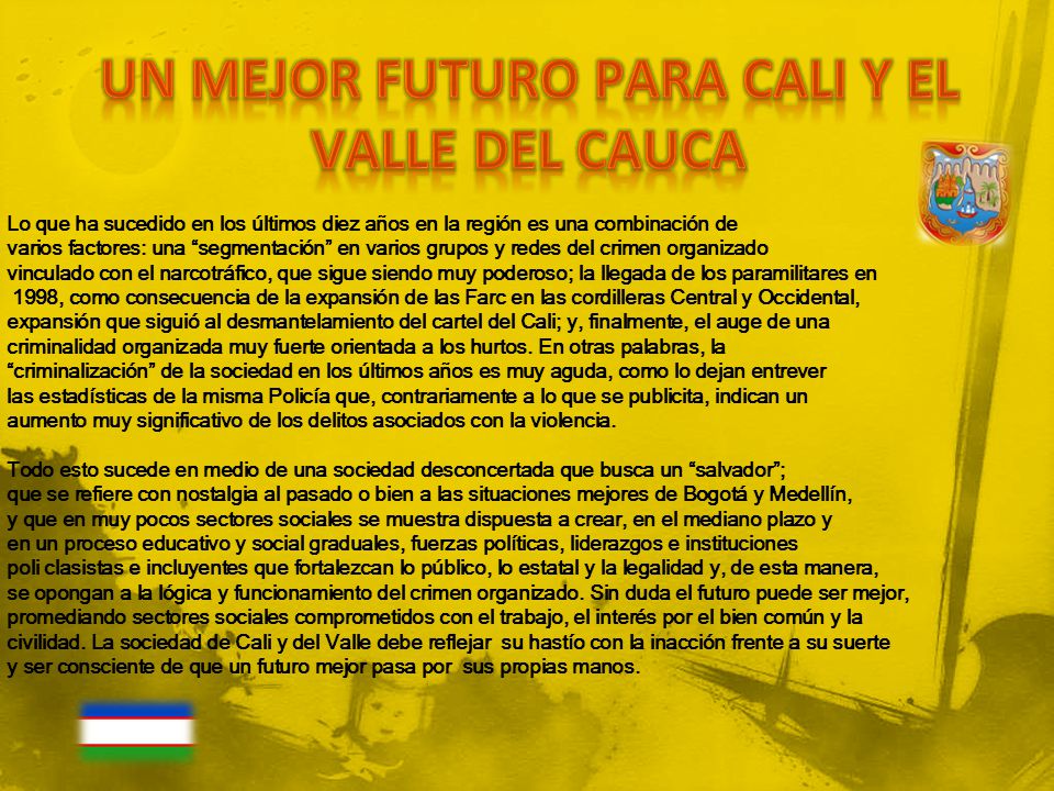Un mejor futuro para Cali y el Valle del Cauca