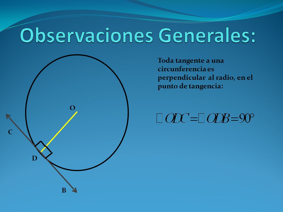 Observaciones Generales: