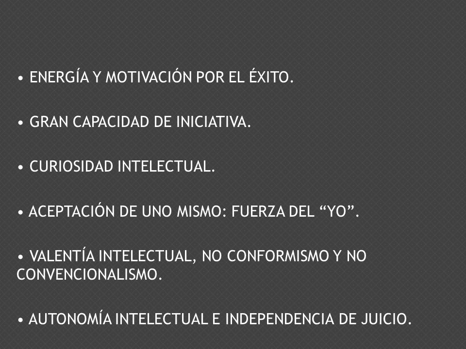 ENERGÍA Y MOTIVACIÓN POR EL ÉXITO.