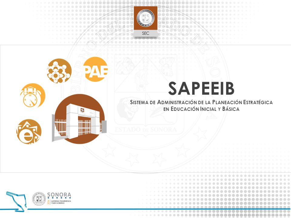 SAPEEIB Sistema de Administración de la Planeación Estratégica en Educación Inicial y Básica