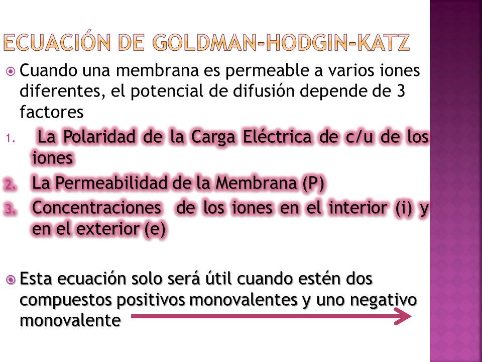 Ecuación de Goldman-Hodgin-Katz