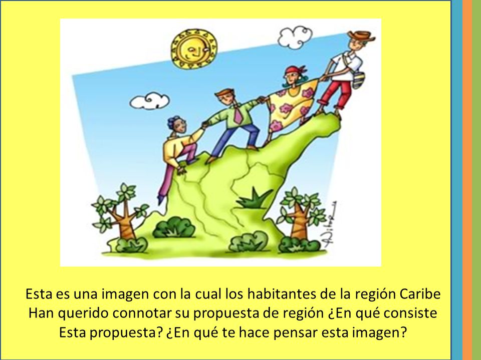 Esta es una imagen con la cual los habitantes de la región Caribe