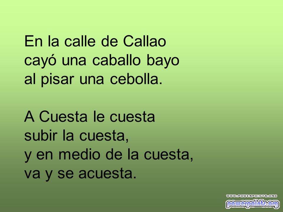 En la calle de Callao cayó una caballo bayo al pisar una cebolla