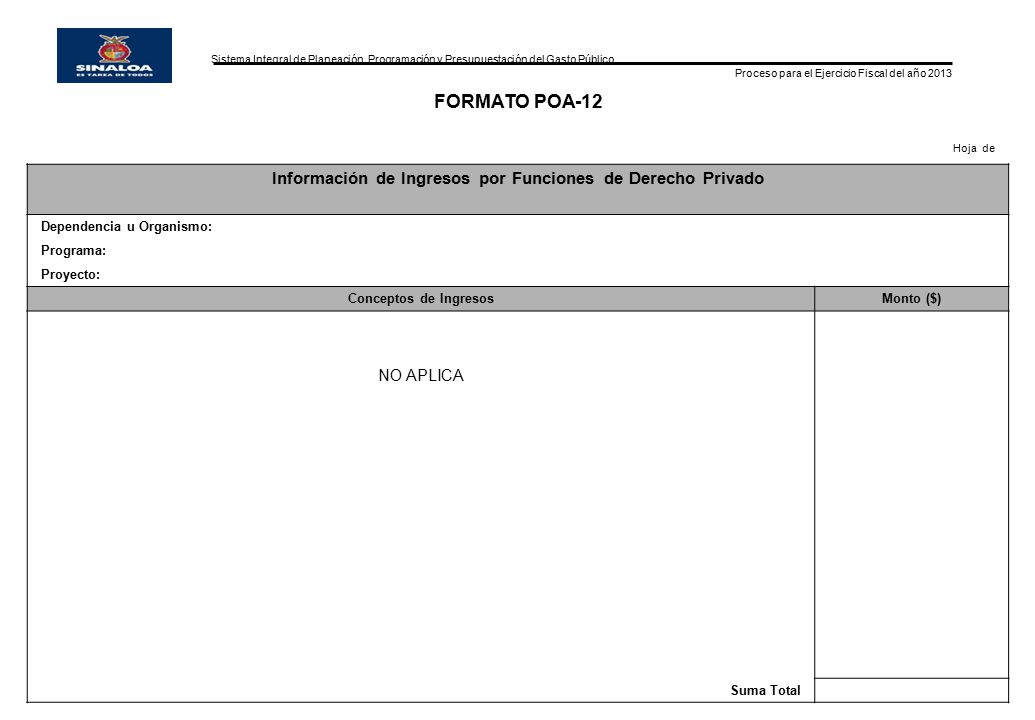 Información de Ingresos por Funciones de Derecho Privado