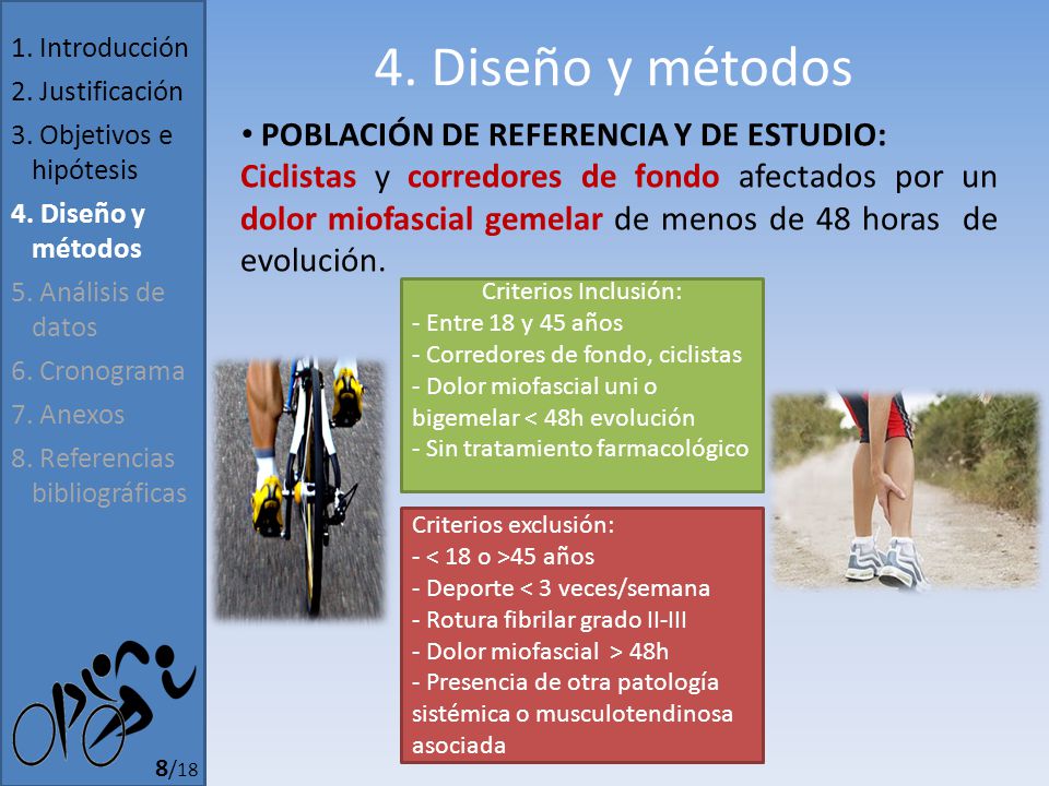 4. Diseño y métodos POBLACIÓN DE REFERENCIA Y DE ESTUDIO: