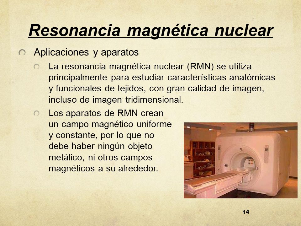 Resonancia magnética nuclear