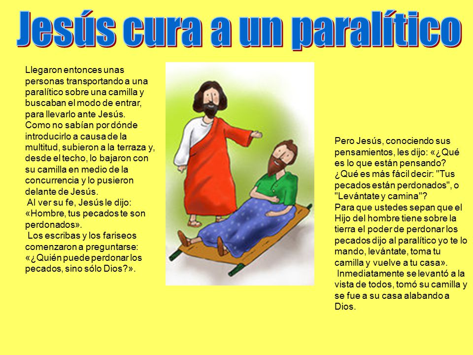 Milagro: Jesús no sólo hablaba. Lo que decía, lo ponía en práctica.