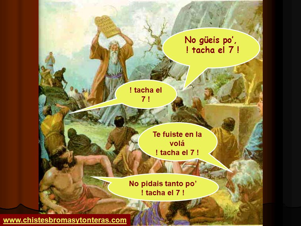 No güeis po’, ! tacha el 7 ! ! tacha el 7 ! Te fuiste en la volá