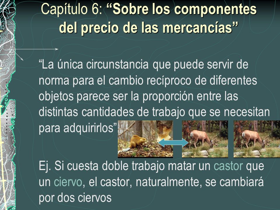 Capítulo 6: Sobre los componentes del precio de las mercancías