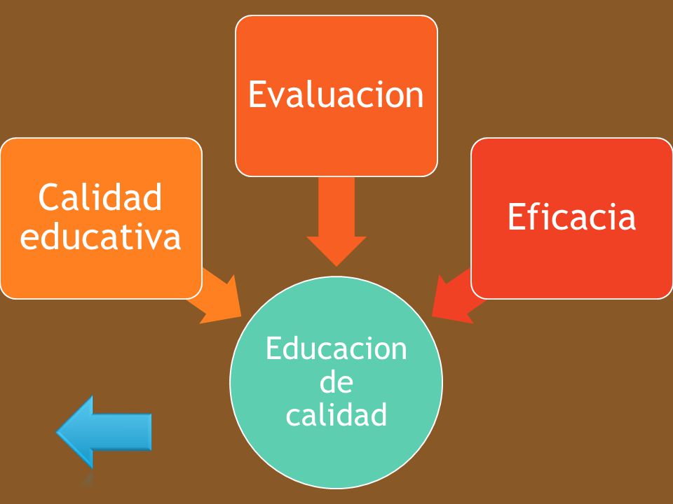 Educacion de calidad Calidad educativa Evaluacion Eficacia