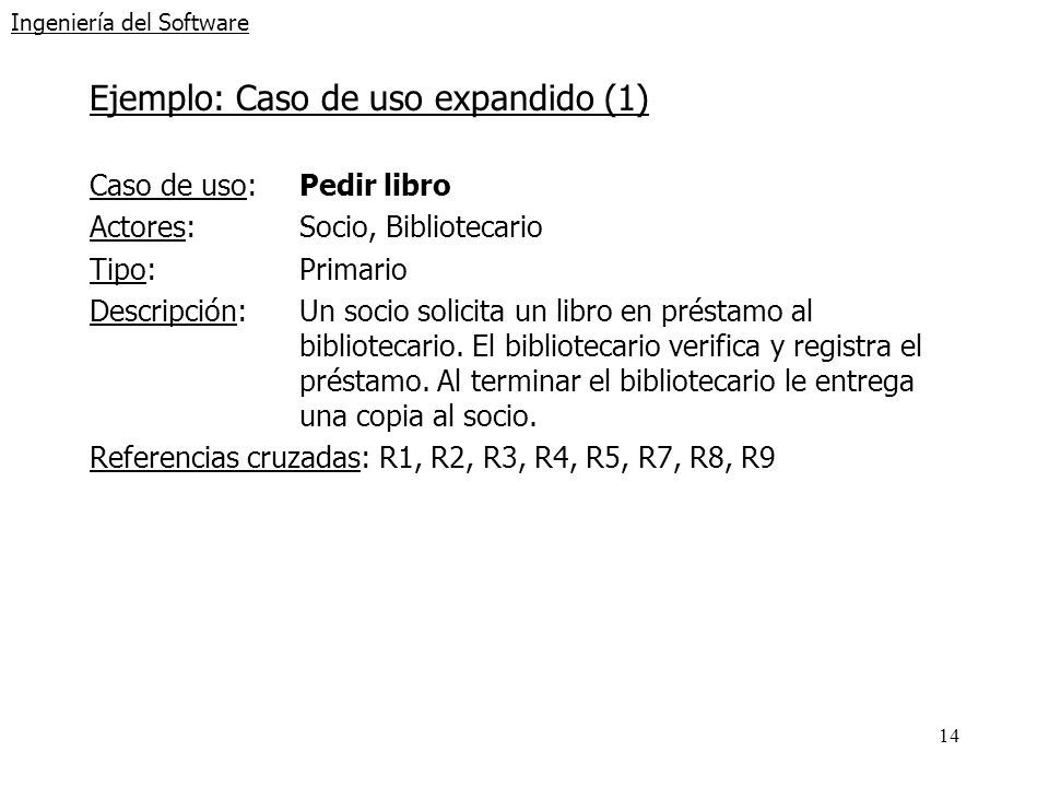 Ingeniería del Software