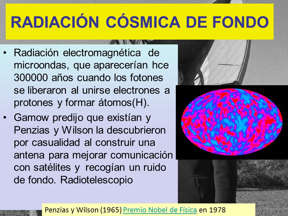 RADIACIÓN CÓSMICA DE FONDO