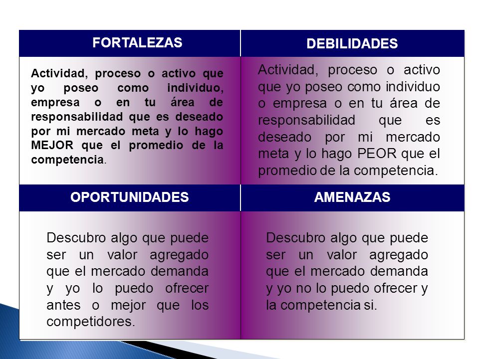FORTALEZAS DEBILIDADES.