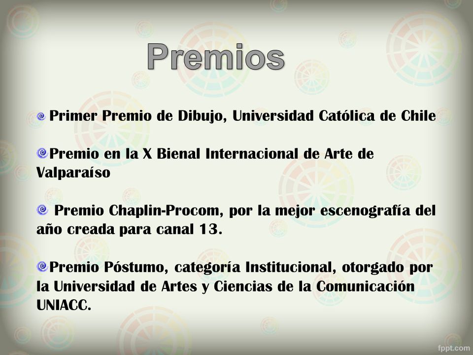 Premios Premio en la X Bienal Internacional de Arte de Valparaíso