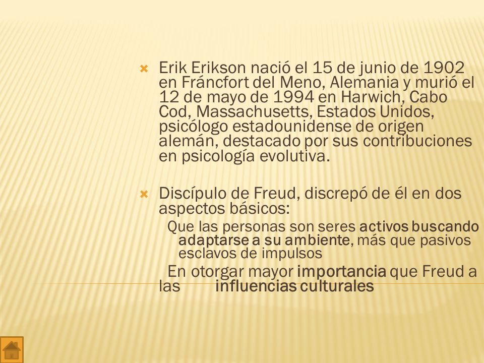 Discípulo de Freud, discrepó de él en dos aspectos básicos: