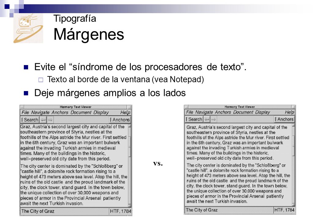 Evite el síndrome de los procesadores de texto .