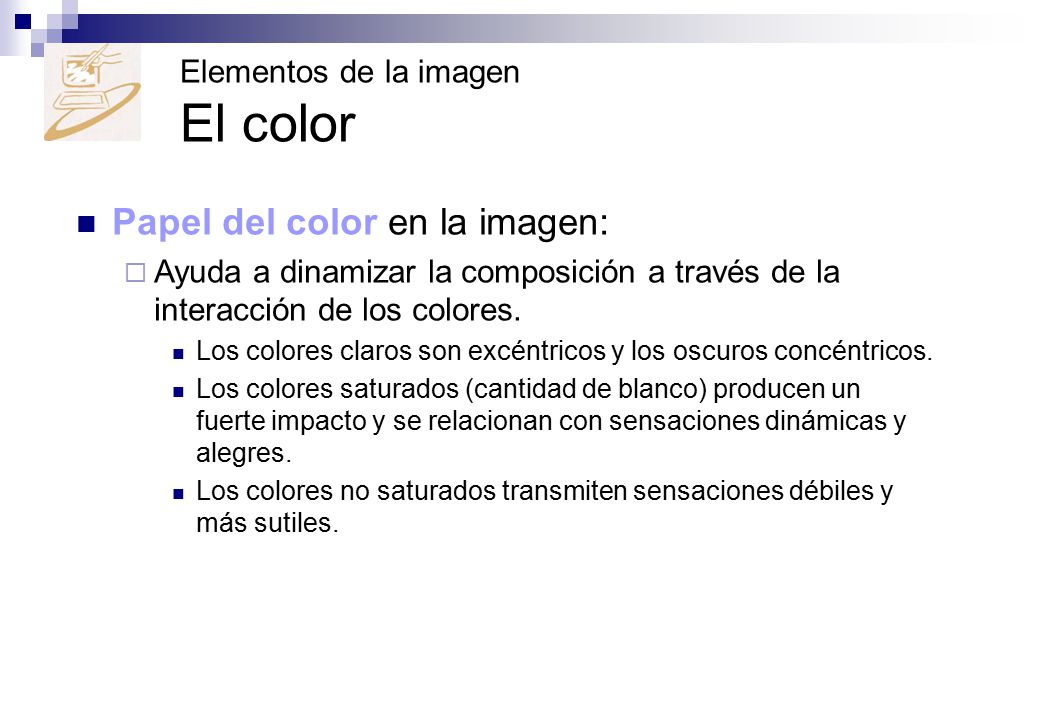 Papel del color en la imagen: