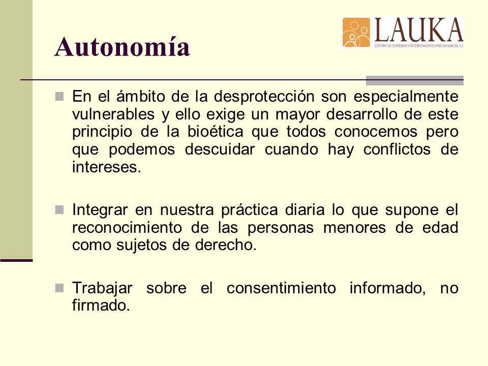 Autonomía