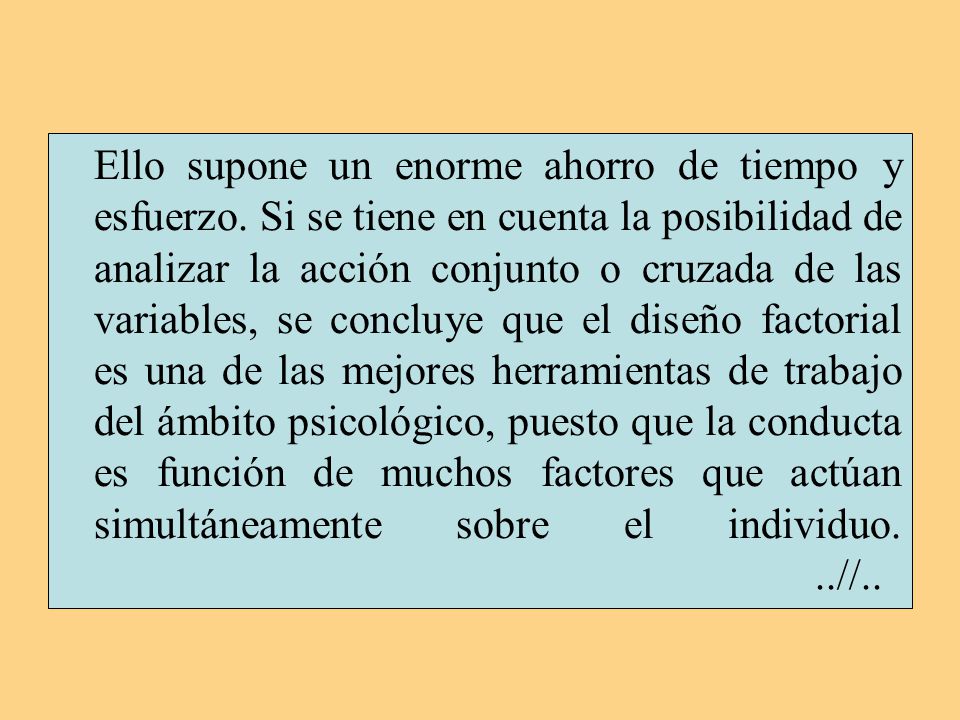 Ello supone un enorme ahorro de tiempo y esfuerzo