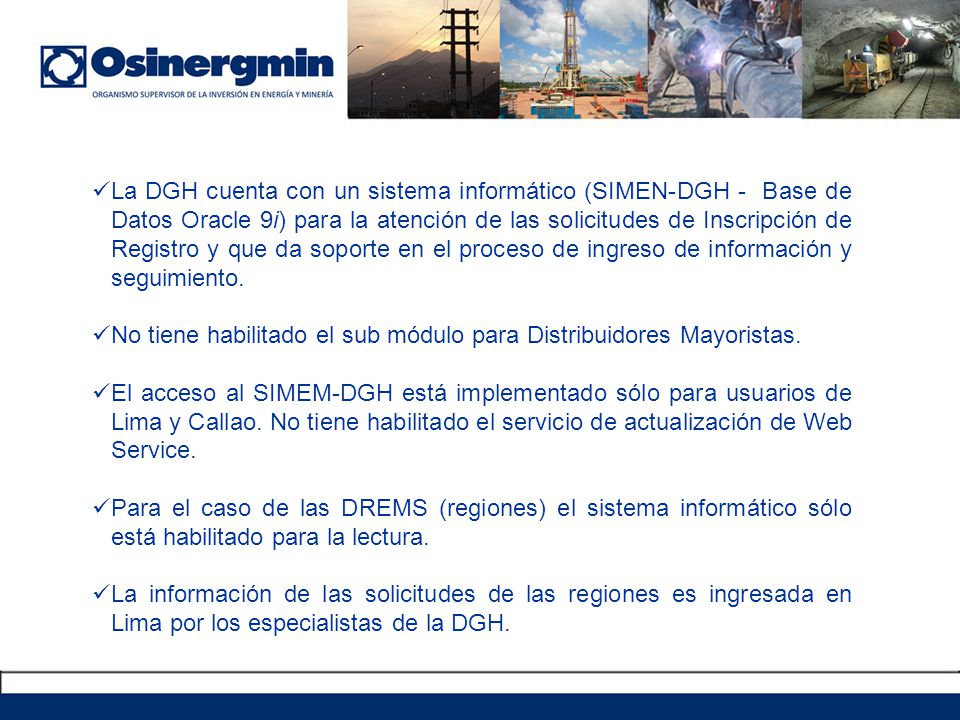 No tiene habilitado el sub módulo para Distribuidores Mayoristas.