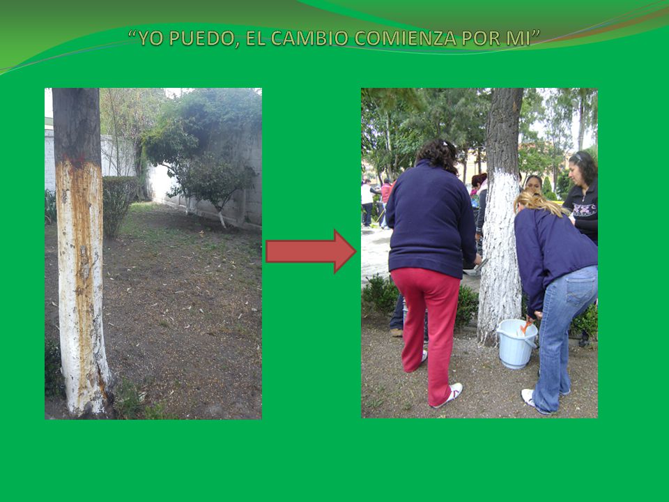 YO PUEDO, EL CAMBIO COMIENZA POR MI