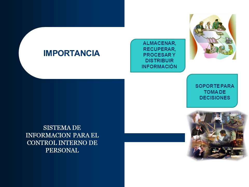 IMPORTANCIA SISTEMA DE INFORMACION PARA EL CONTROL INTERNO DE PERSONAL