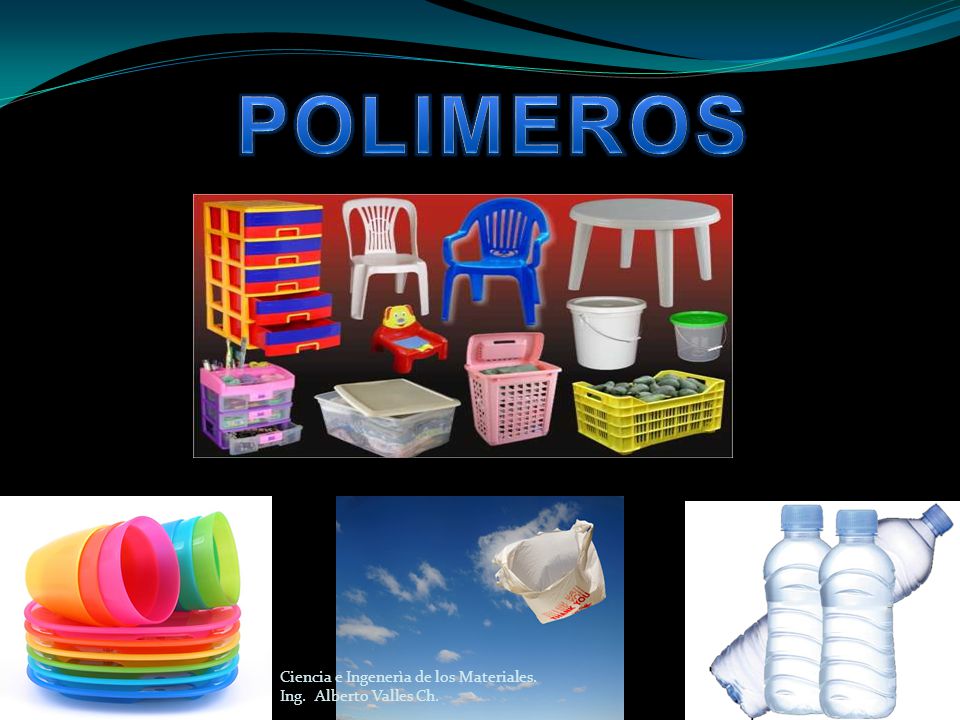 POLIMEROS Ciencia e Ingenerìa de los Materiales. Ing. Alberto Valles Ch.