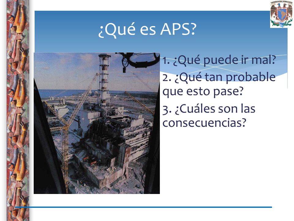 ¿Qué es APS 1. ¿Qué puede ir mal 2. ¿Qué tan probable que esto pase