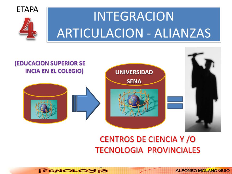 INTEGRACION ARTICULACION - ALIANZAS