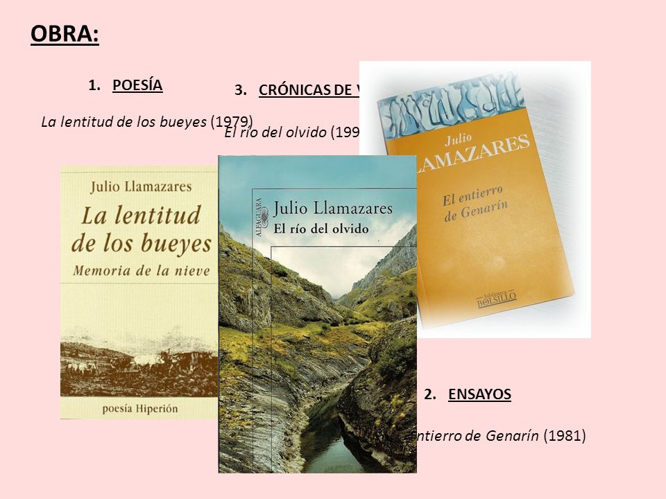 OBRA: 1. POESÍA 3. CRÓNICAS DE VIAJE La lentitud de los bueyes (1979)