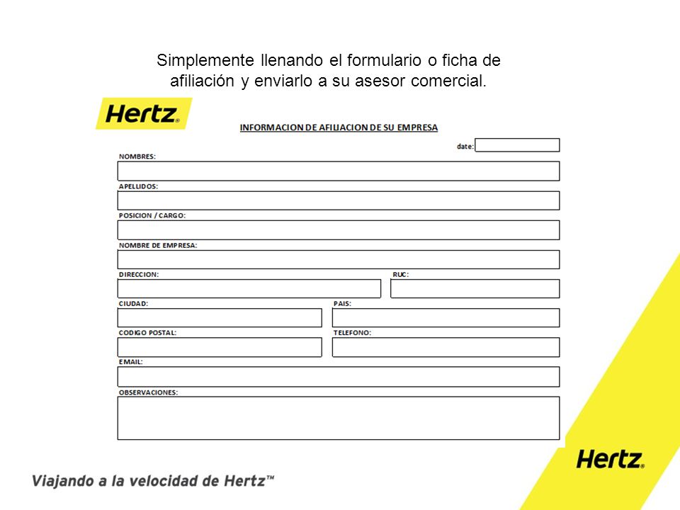 Simplemente llenando el formulario o ficha de afiliación y enviarlo a su asesor comercial.