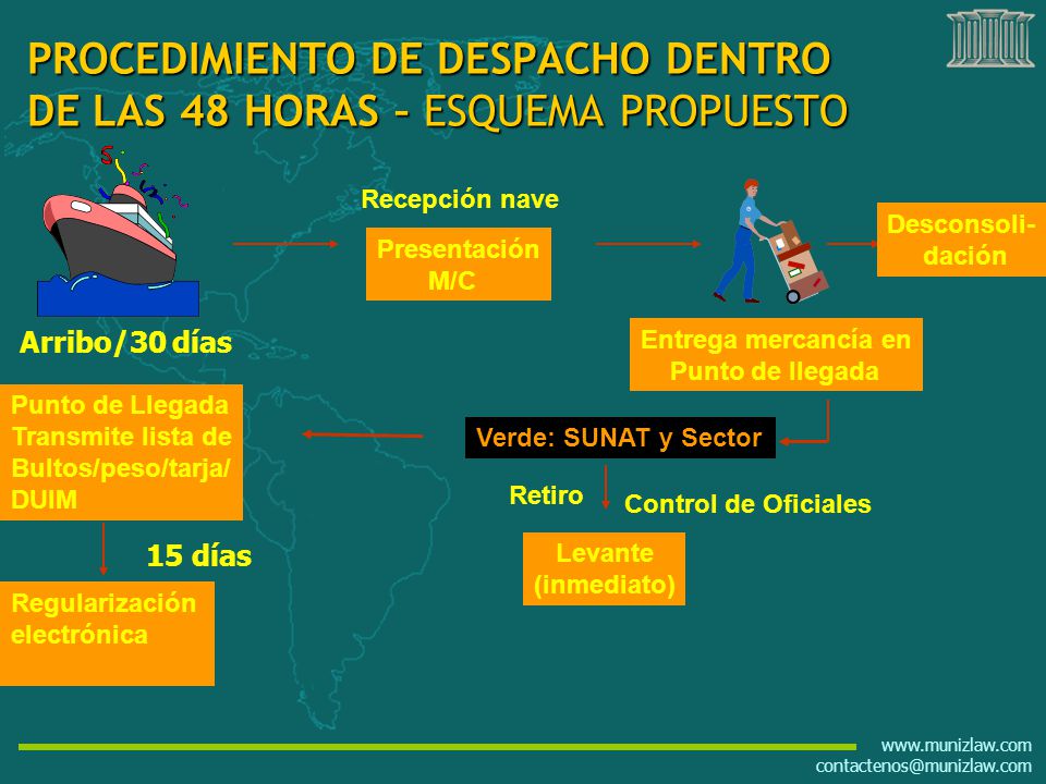 PROCEDIMIENTO DE DESPACHO DENTRO DE LAS 48 HORAS – ESQUEMA PROPUESTO