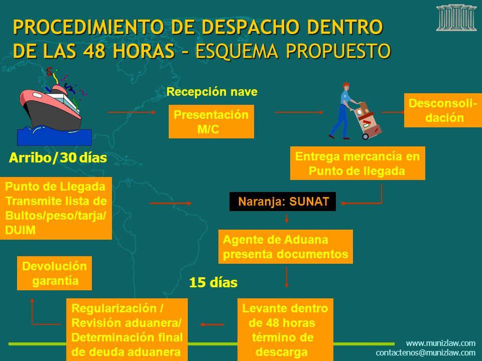 PROCEDIMIENTO DE DESPACHO DENTRO DE LAS 48 HORAS – ESQUEMA PROPUESTO