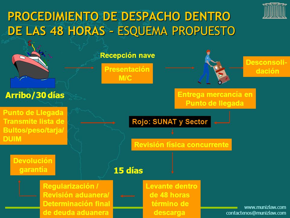 PROCEDIMIENTO DE DESPACHO DENTRO DE LAS 48 HORAS – ESQUEMA PROPUESTO