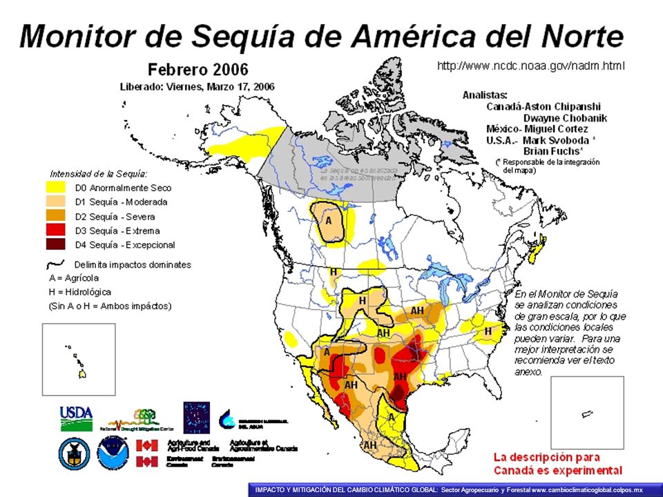IMPACTO Y MITIGACIÓN DEL CAMBIO CLIMÁTICO GLOBAL: Sector Agropecuario y Forestal