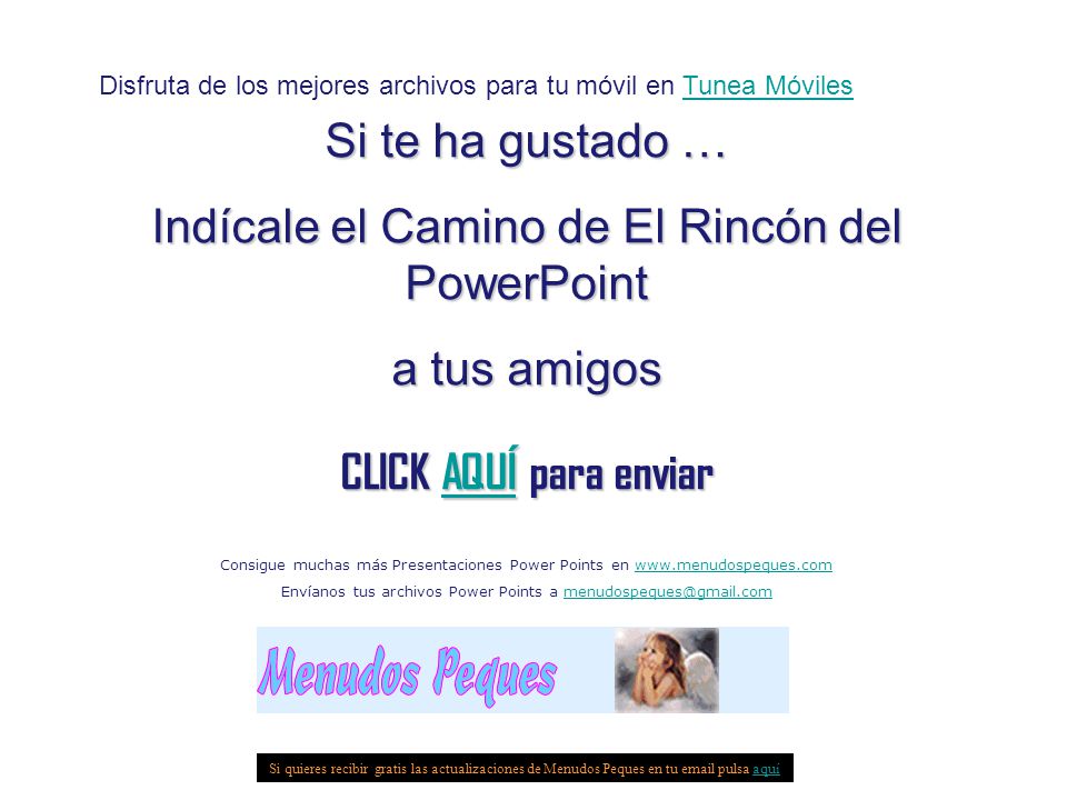 Indícale el Camino de El Rincón del PowerPoint a tus amigos