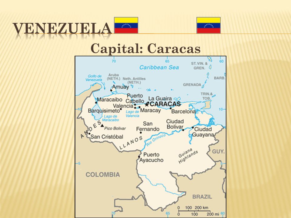 Venezuela Capital: Caracas