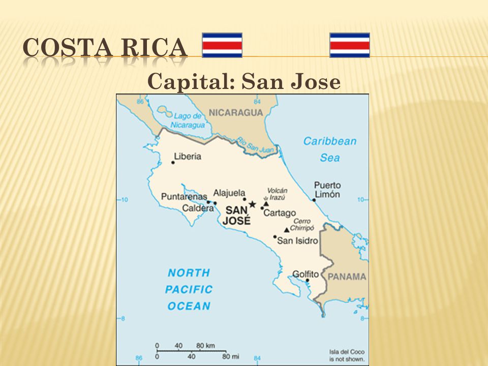 Costa Rica Capital: San Jose