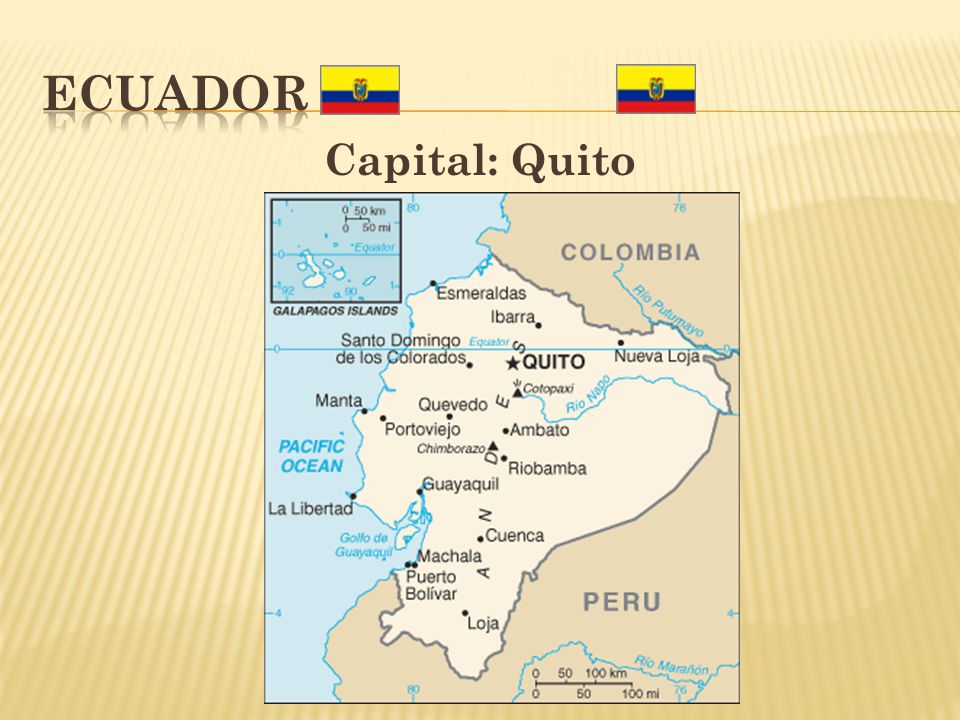 Ecuador Capital: Quito