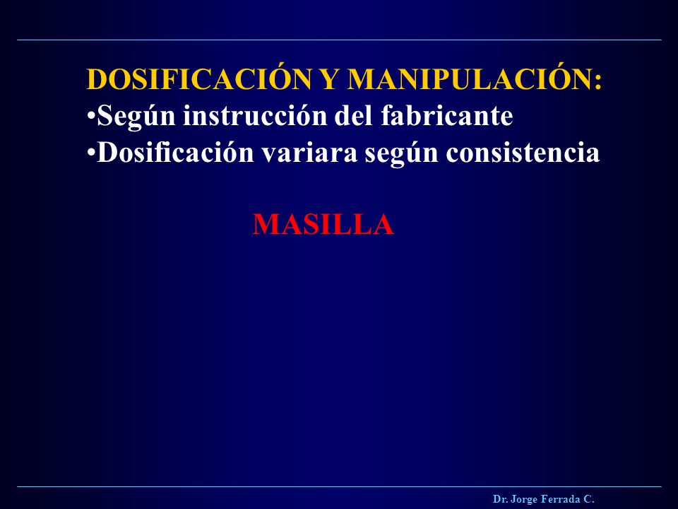 DOSIFICACIÓN Y MANIPULACIÓN: Según instrucción del fabricante